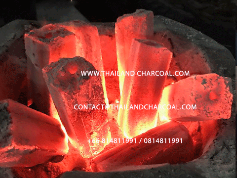 Natural Charcoal Briquette From Thailand Charcoal Factory
