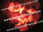 High grade charcoal briquette